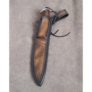 ФІН авторський ніж ручної роботи Alexknifemaker, сталь CPM S125V, 63HRC, купити замовити в Україні. Photo 2